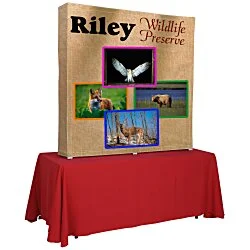 Splash Tabletop Display - 5' - Wrap Graphics