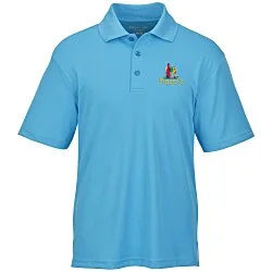 Moreno Textured Micro Polo - Men's - Embroidered