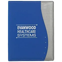 Silver Edge Portfolio with Notepad