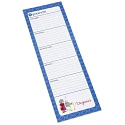 Souvenir Magnetic Manager Notepad - Grocery - 50 Sheet