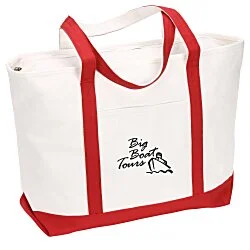 Large Heavyweight Cotton Canvas Tote