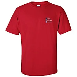 Gildan Ultra Cotton T-Shirt - Men's - Embroidered - Colours