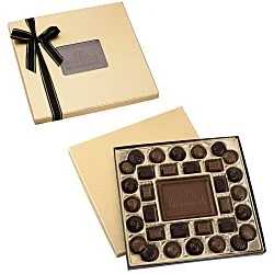 Chocolate Bites - 32-Piece - Gold Box