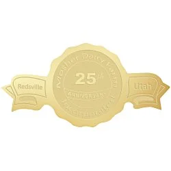 Embossed Seal by the Roll - Banner - 1-1/4" x 2-1/2"