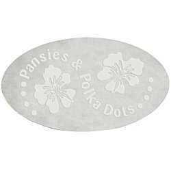 Embossed Seal by the Roll - Oval - 1-1/2" x 2-5/8"