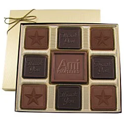 Centrepiece Chocolates - 6 oz. - Thank You & Star