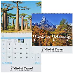 Glorious Getaways Appointment Calendar - Spiral