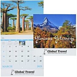 Glorious Getaways Appointment Calendar - Stapled