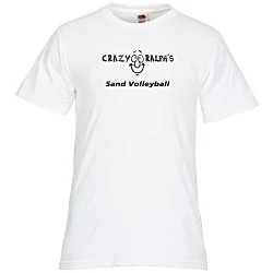Fruit of the Loom HD T-Shirt - Screen - White