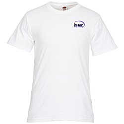 Fruit of the Loom HD T-Shirt - Embroidered - White