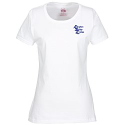 Fruit of the Loom HD T-Shirt - Ladies' - Screen - White