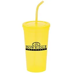 Brilliantly Bent Straw Tumbler - 22 oz.