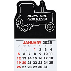 Stick Up Calendar - Tractor