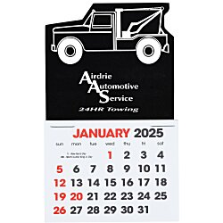 Stick Up Calendar - Tow Truck