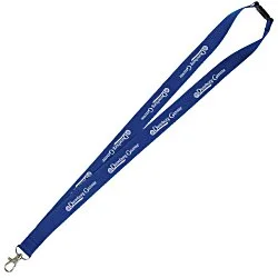 Lanyard with Metal Lobster Clip - 3/4"