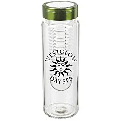 Fruit Infuser Glass Water Bottle - 24 hr