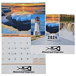 Scenic Canada Appointment Calendar - French/English