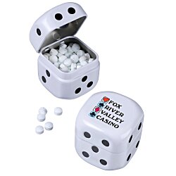 Roll-of-the-Dice Tin with Sugar-Free Mints