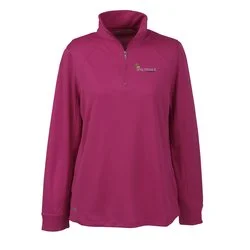 Vansport Mesh 1/4-Zip Tech Pullover - Ladies' - Embroidered