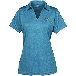 Pro Team Heathered Performance Polo - Ladies'