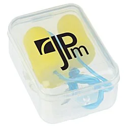 Corded Ear Plugs in Clip Case