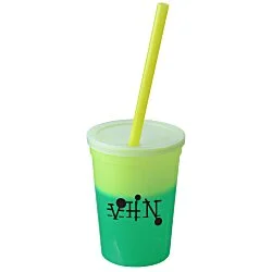 Mood Stadium Cup with Straw - 12 oz.