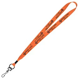 Economy Lanyard - 3/4" - Metal Swivel Snap Hook