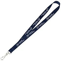 Value Lanyard - 1/2" - Metal Swivel Snap Hook