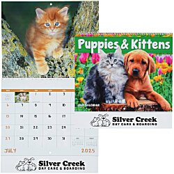 Puppies & Kittens Appointment Calendar - Spiral