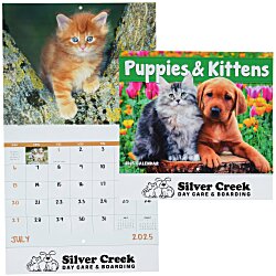 Puppies & Kittens Appointment Calendar - Stapled
