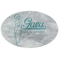Indoor Wood Sign - Oval - 11" x 17"