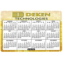 Removable Laptop Calendar - 2-3/4" x 4-1/8" - Full Colour