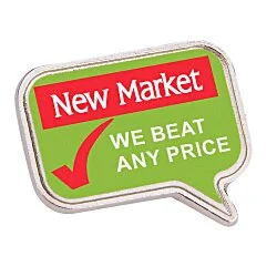 Value Lapel Pin - Message Bubble