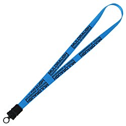 Smooth Nylon Lanyard - 3/4" - 32" - Snap Buckle Release