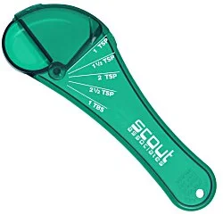 5-in-1 Measuring Spoon - Translucent