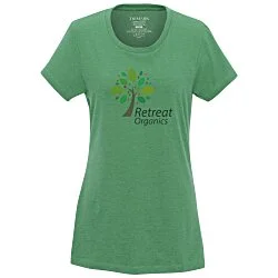 Bodie Heathered Blend Tee - Ladies' - Full Colour