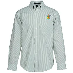 Crown Collection Banker Stripe Shirt - Men's