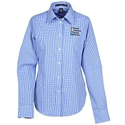Crown Collection Gingham Check Shirt - Ladies'