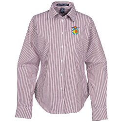 Crown Collection Banker Stripe Shirt - Ladies'