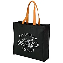 Colour Handle Tote - 14-1/2" x 15-1/2"