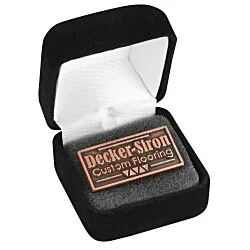 Econo Lapel Pin - Rectangle - Gift Box