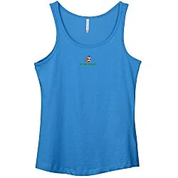 Euro Spun Cotton Tank - Ladies' - Embroidered