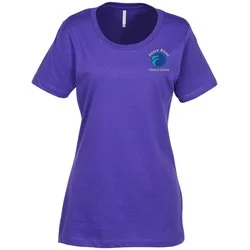 Euro Spun Cotton T-Shirt - Ladies' - Embroidered