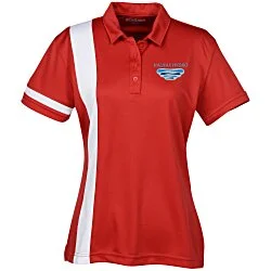 Side Stripe Performance Polo - Ladies'
