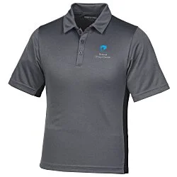 Side Swipe Colour Block Performance Polo - Men's