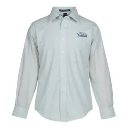Crown Collection Micro Tattersall Shirt - Men's