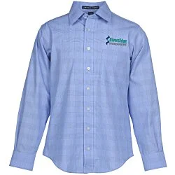 Crown Collection Glen Plaid Shirt - Men's