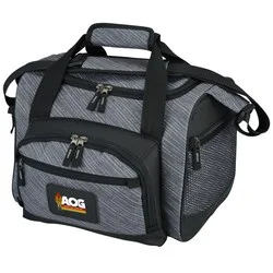 12-Can Convertible Duffel Cooler - Urban Stripes - Full Colour