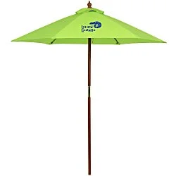 Wood Market Umbrella - 7'