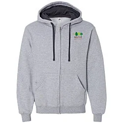 Fruit of the Loom Sofspun Full-Zip Sweatshirt - Embroidered
